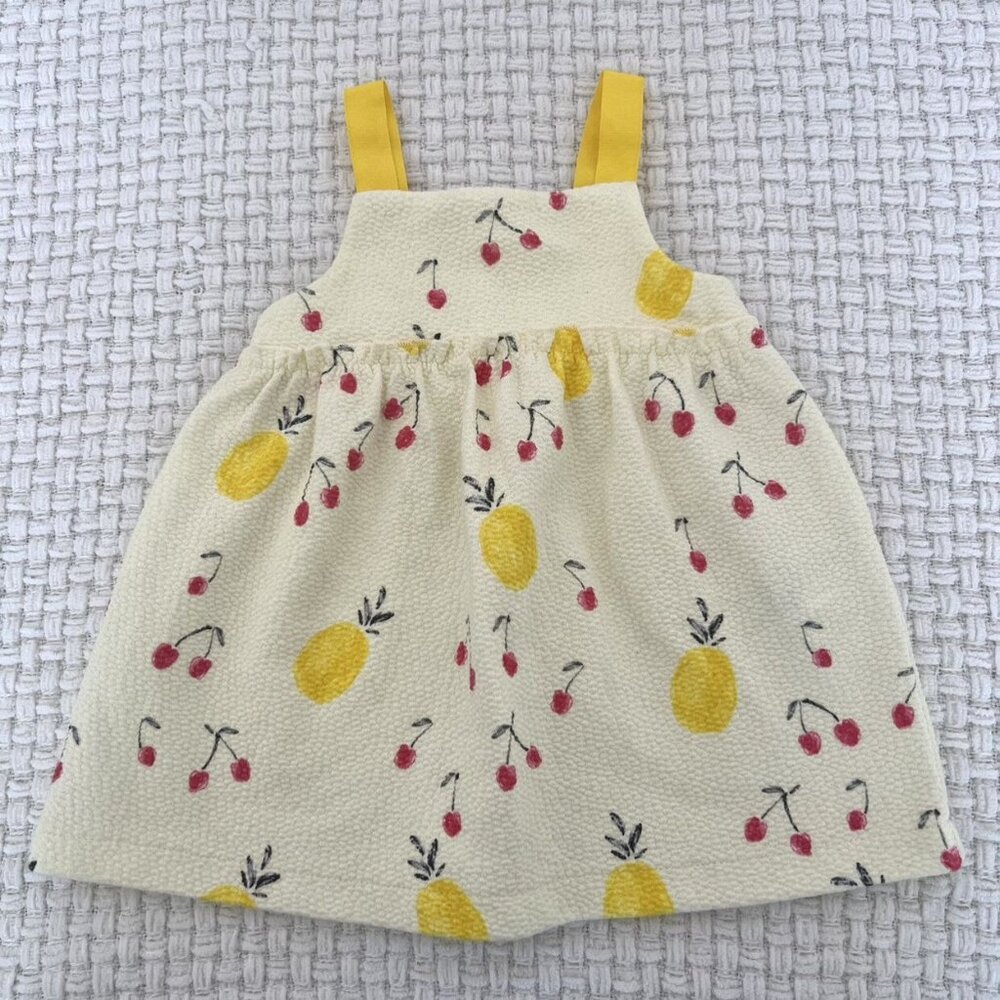 Zara Cherries And Pineapples Dress